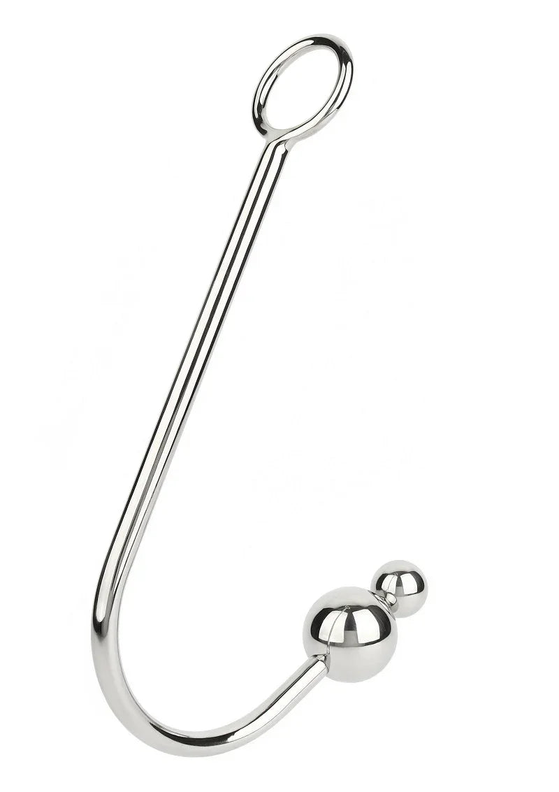 Mr.SteelAnalHookDoubleBalls25_40mm2 @ Happytoys Sexshop: online sex shop for Feeling Happy & Easy 😊 the erotic store owned by a woman