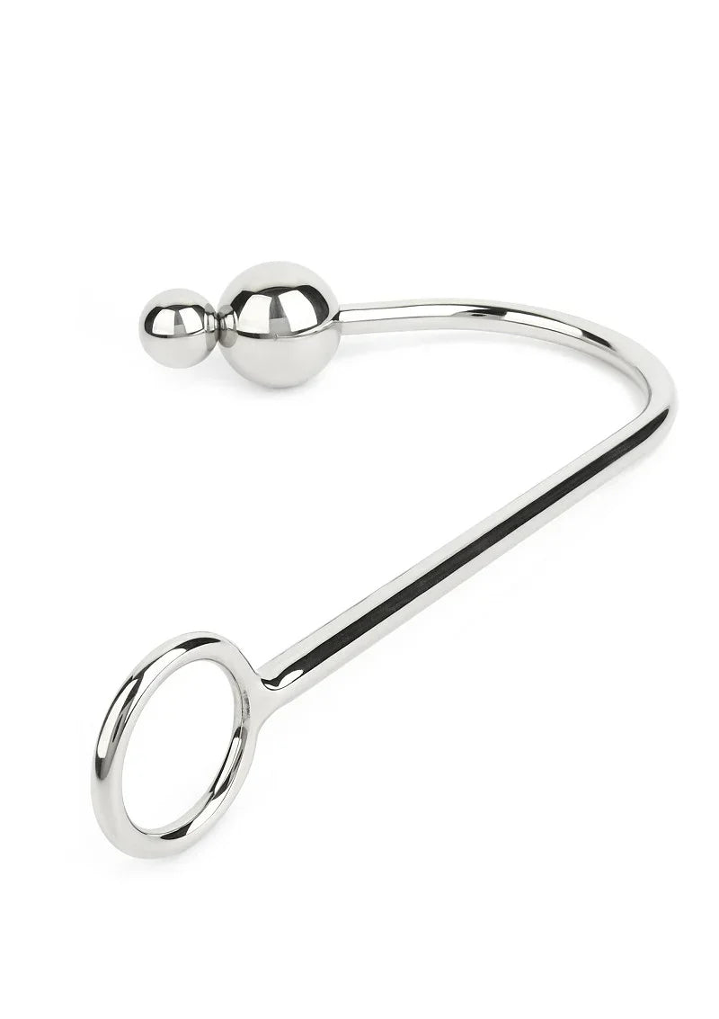 Mr.SteelAnalHookDoubleBalls25_40mm3 @ Happytoys Sexshop: online sex shop for Feeling Happy & Easy 😊 the erotic store owned by a woman