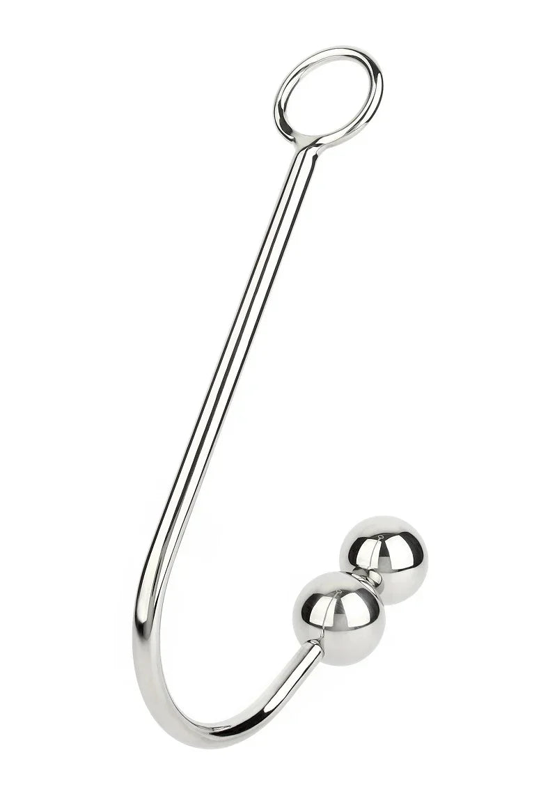 Mr.SteelAnalHookDoubleBalls40_40mm2 @ Happytoys Sexshop: online sex shop for Feeling Happy & Easy 😊 the erotic store owned by a woman