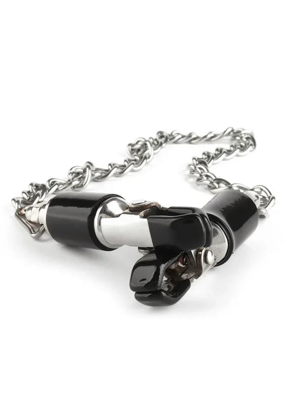 Mr.SteelBarrelTitClampsWithChain4 @ Happytoys Sexshop: online sex shop for Feeling Happy & Easy 😊 the erotic store owned by a woman