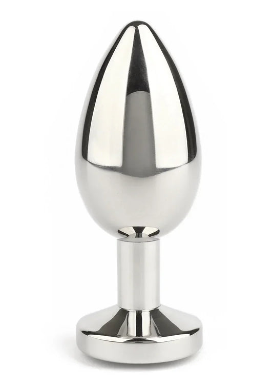 Mr.SteelJewledButtPlugMedium_Aqua_2 @ Happytoys Sexshop: online sex shop for Feeling Happy & Easy 😊 the erotic store owned by a woman