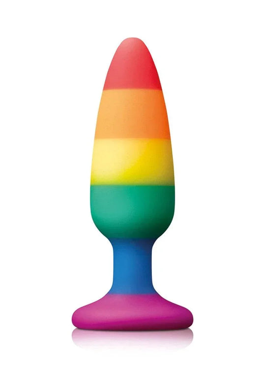NS-Novelties-Colours-Pride-Edition-Pleasure-Plug-Medium-Butplug-Happytoys-Sexshop-liever-Happy-dan-Easy-6882 @ Happytoys Sexshop: online sex shop for Feeling Happy & Easy 😊 the erotic store owned by a woman