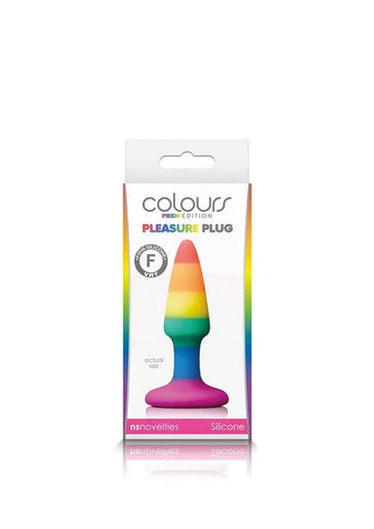 NS-Novelties-Colours-Pride-Edition-Pleasure-Plug-Mini-Butplug-met-zuignap-Happytoys-Sexshop-liever-Happy-dan-Easy-4459 @ Happytoys Sexshop: online sex shop for Feeling Happy & Easy 😊 the erotic store owned by a woman