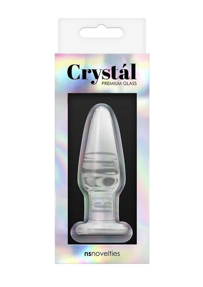 NS-Novelties-Crystal-Tapered-Plug-Small-kleine-buttplug-Happytoys-Sexshop-liever-Happy-dan-Easy-6424 @ Happytoys Sexshop: online sex shop for Feeling Happy & Easy 😊 the erotic store owned by a woman