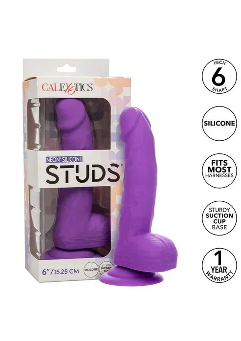 NeonSiliconeStuds6inchbyCalExotics30 @ Happytoys Sexshop: online sex shop for Feeling Happy & Easy 😊 the erotic store owned by a woman