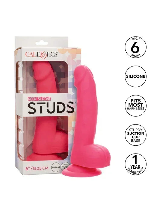 NeonSiliconeStuds6inchbyCalExotics4 @ Happytoys Sexshop: online sex shop for Feeling Happy & Easy 😊 the erotic store owned by a woman