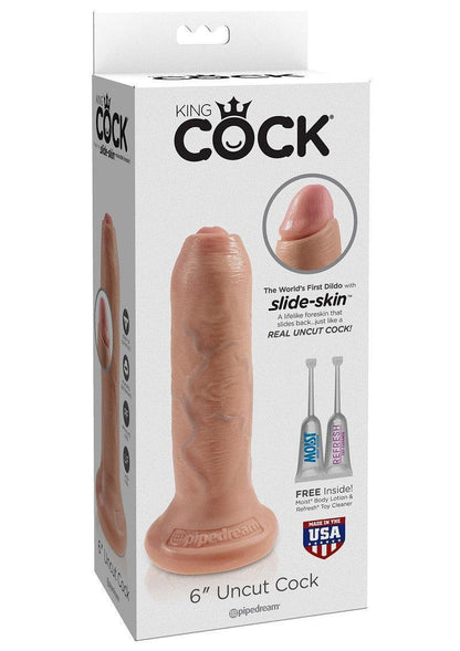 Pipedream-King-Cock-6-Uncut-Happytoys-Sexshop-liever-Happy-dan-Easy-9714 @ Happytoys Sexshop: online sex shop for Feeling Happy & Easy 😊 the erotic store owned by a woman