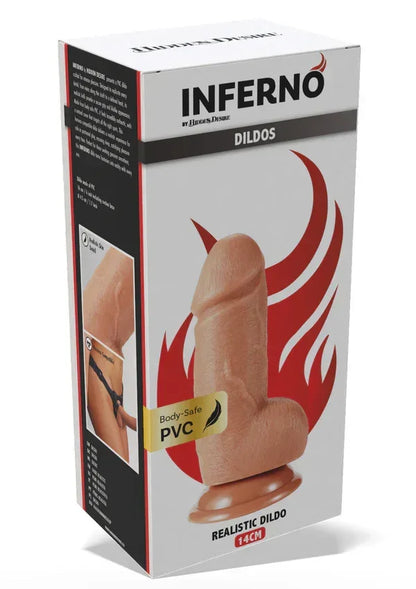 RealisticDildoPVC14cmbyHiddenDesire2 @ Happytoys Sexshop: online sex shop for Feeling Happy & Easy 😊 the erotic store owned by a woman