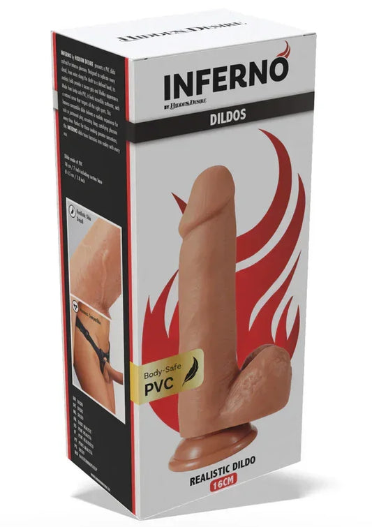 RealisticDildoPVC16cmbyHiddenDesire2 @ Happytoys Sexshop: online sex shop for Feeling Happy & Easy 😊 the erotic store owned by a woman