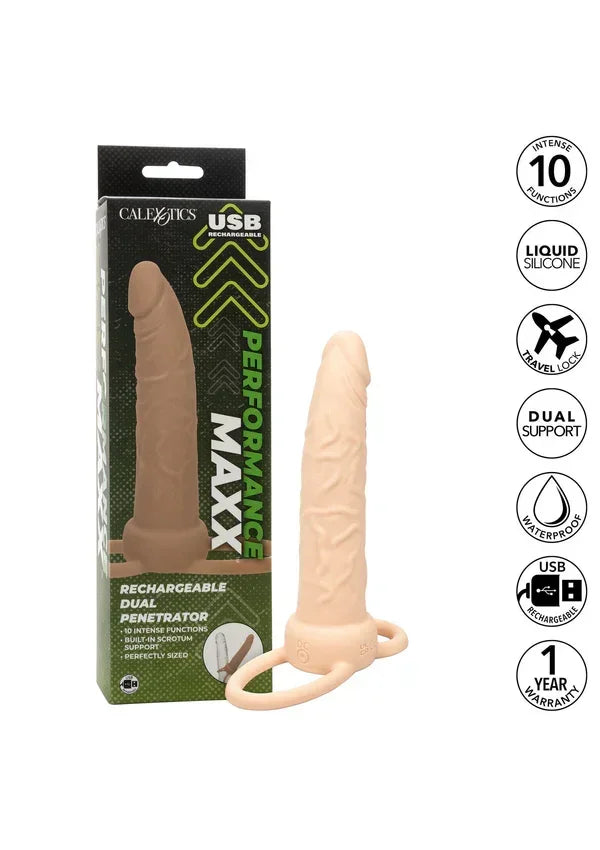 Rechargeable_Dual_Penetrator_by_CalExotics_4 @ Happytoys Sexshop: online sex shop for Feeling Happy & Easy 😊 the erotic store owned by a woman