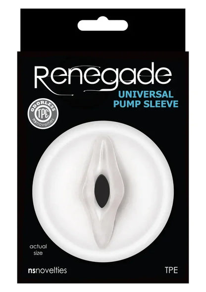RenegadeUniversalPumpSleeveVaginabyNSNovelties2 @ Happytoys Sexshop: online sex shop for Feeling Happy & Easy 😊 the erotic store owned by a woman