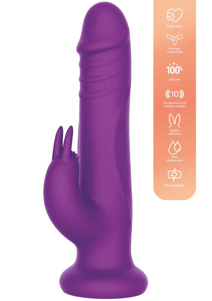 RotatingBeadsRabbitVibratorbyPlayhouseDelight8 @ Happytoys Sexshop: online sex shop for Feeling Happy & Easy 😊 the erotic store owned by a woman