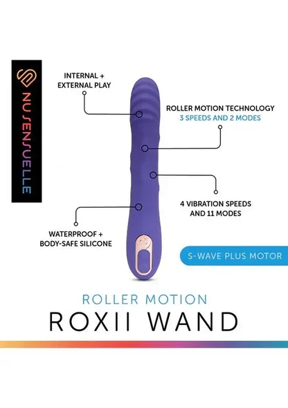 RoxiiRollerMotionWandbyNuSensuelle9 @ Happytoys Sexshop: online sex shop for Feeling Happy & Easy 😊 the erotic store owned by a woman