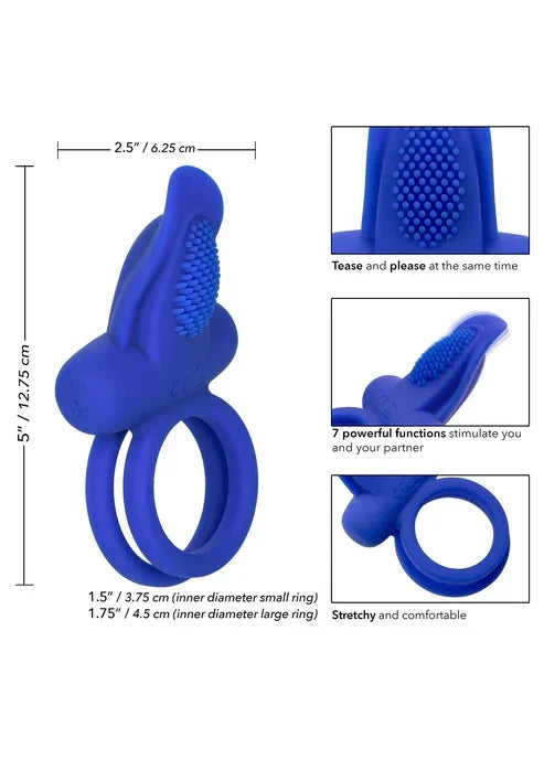 SiliconeRechargeableDualPleaserEnhancerbyCalExotics3 @ Happytoys Sexshop: online sex shop for Feeling Happy & Easy 😊 the erotic store owned by a woman