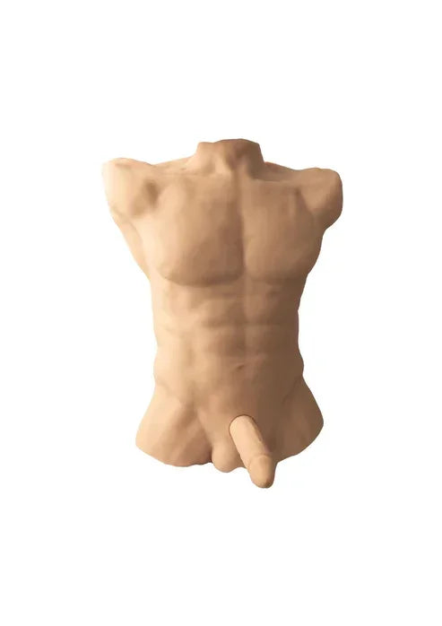 SiliconeTorsoLargebySilex-D5 @ Happytoys Sexshop: online sex shop for Feeling Happy & Easy 😊 the erotic store owned by a woman