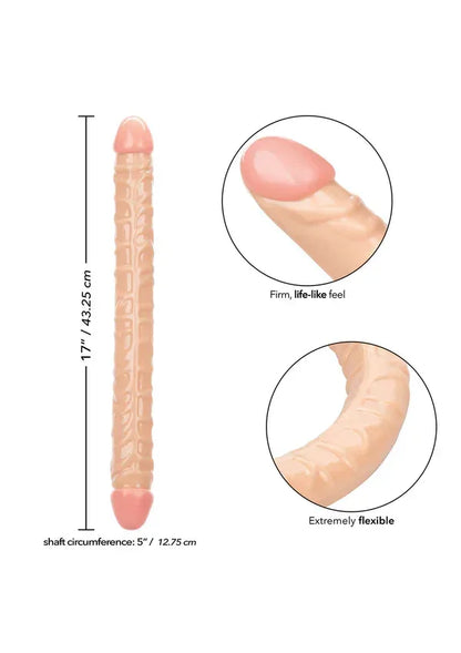 SizeQueenDoubleDong17inchbyCalExotics3 @ Happytoys Sexshop: online sex shop for Feeling Happy & Easy 😊 the erotic store owned by a woman