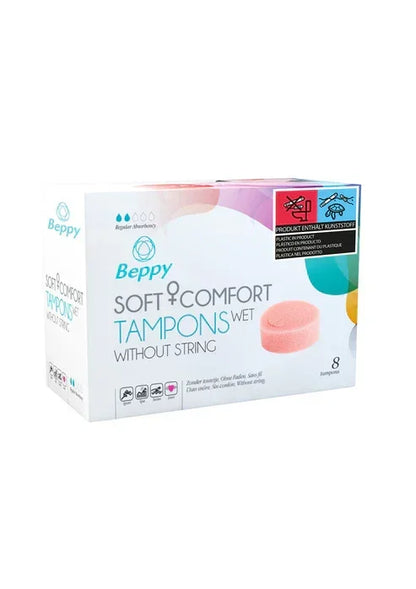 Soft_ComfortWet8pcsbyBeppy1 @ Happytoys Sexshop: online sex shop for Feeling Happy & Easy 😊 the erotic store owned by a woman