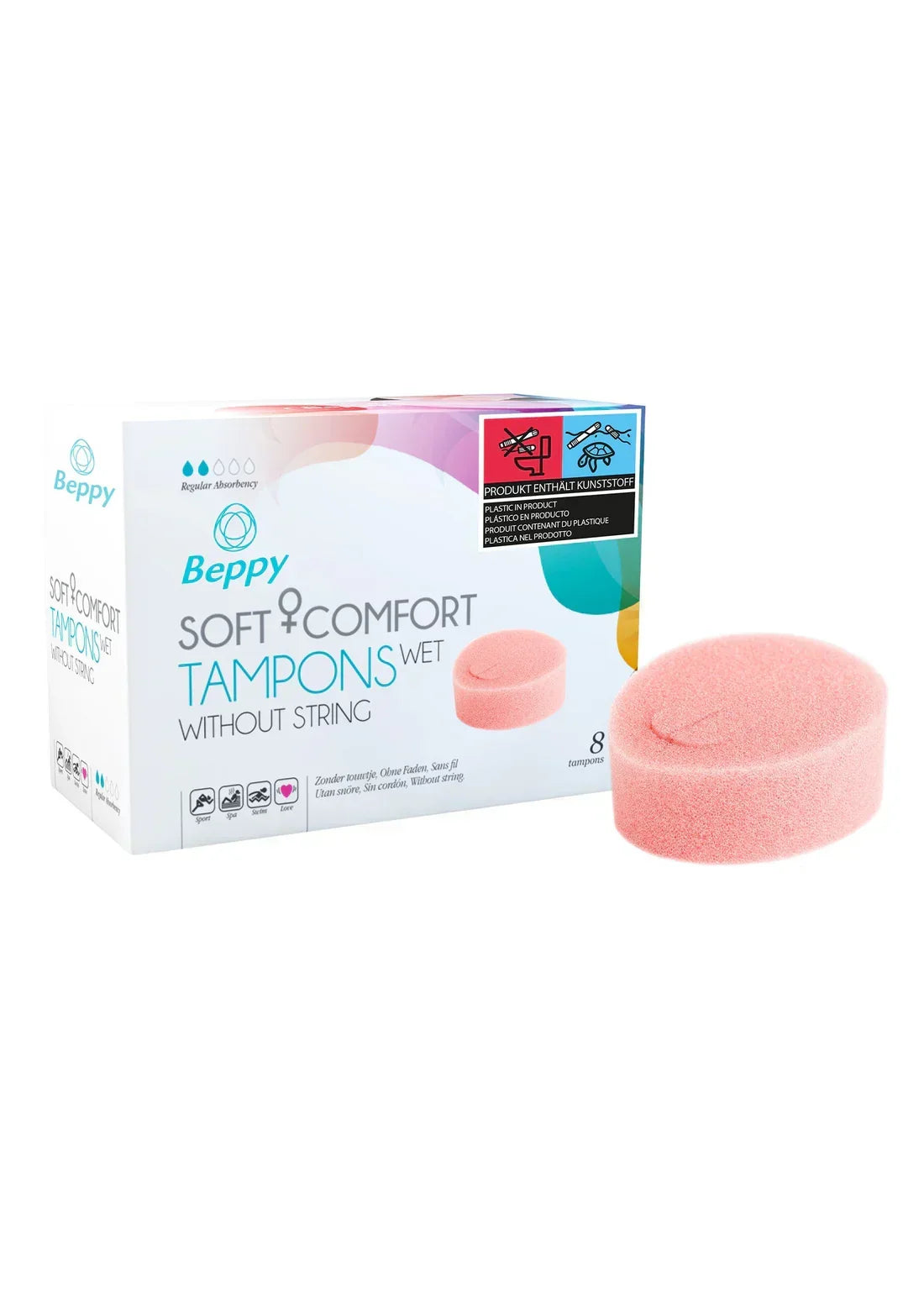 Soft_ComfortWet8pcsbyBeppy3 @ Happytoys Sexshop: online sex shop for Feeling Happy & Easy 😊 the erotic store owned by a woman