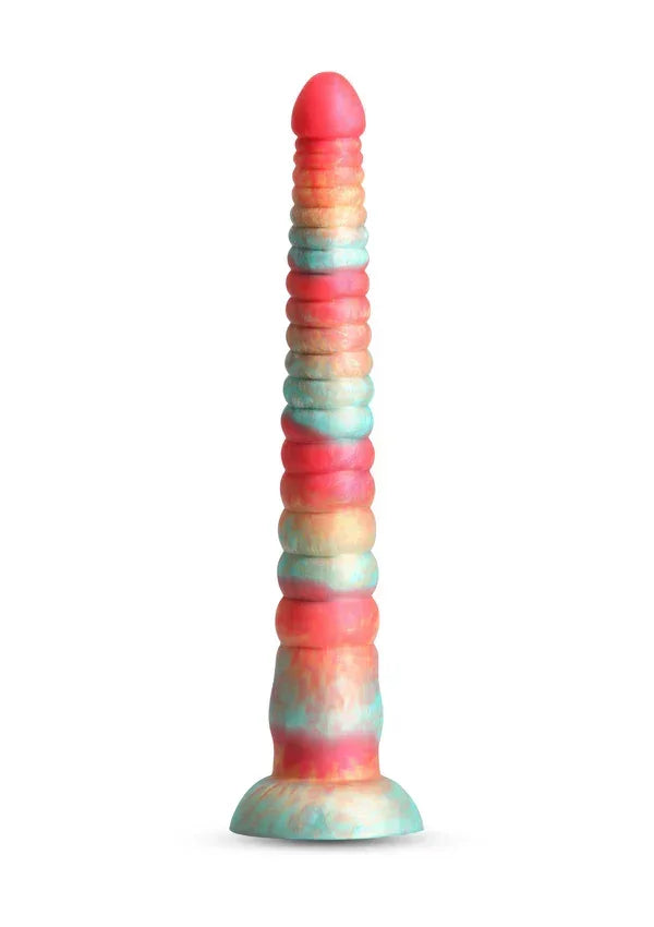Stacked12inchDildoRedbyNSNovelties1 @ Happytoys Sexshop: online sex shop for Feeling Happy & Easy 😊 the erotic store owned by a woman