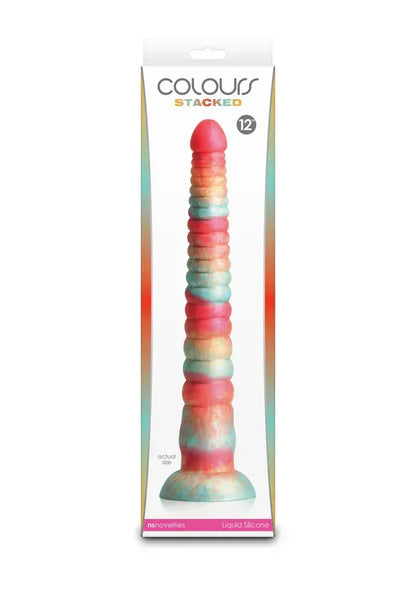 Stacked12inchDildobyNSNovelties5 @ Happytoys Sexshop: online sex shop for Feeling Happy & Easy 😊 the erotic store owned by a woman