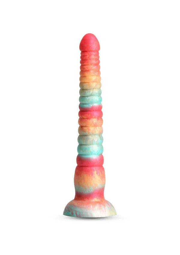 Stacked9inchDildoRedbyNSNovelties1 @ Happytoys Sexshop: online sex shop for Feeling Happy & Easy 😊 the erotic store owned by a woman