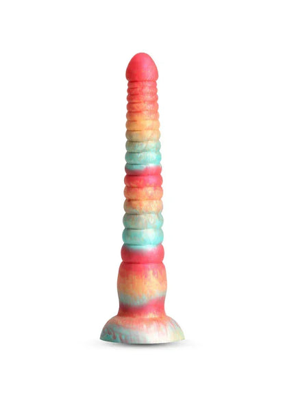 Stacked9inchDildoRedbyNSNovelties1 @ Happytoys Sexshop: online sex shop for Feeling Happy & Easy 😊 the erotic store owned by a woman