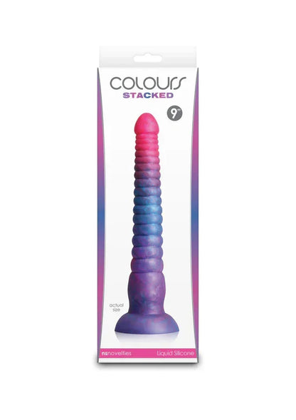 Stacked9inchDildobyNSNovelties2 @ Happytoys Sexshop: online sex shop for Feeling Happy & Easy 😊 the erotic store owned by a woman