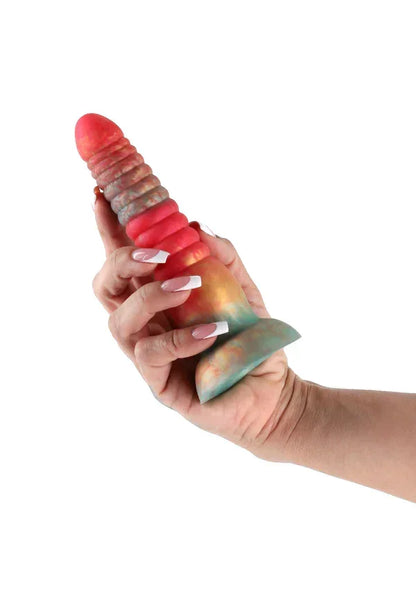 Stacked_6_inch_Dildo_Red_by_NS_Novelties_17 @ Happytoys Sexshop: online sex shop for Feeling Happy & Easy 😊 the erotic store owned by a woman