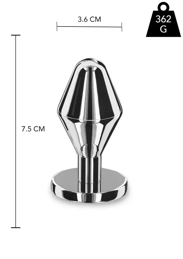 SteelPleasureMassiveSteelButtPlug-MbyPlayhouse8 @ Happytoys Sexshop: online sex shop for Feeling Happy & Easy 😊 the erotic store owned by a woman