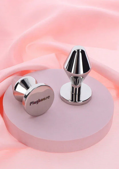 SteelPleasureMassiveSteelButtPlug-MbyPlayhouse9 @ Happytoys Sexshop: online sex shop for Feeling Happy & Easy 😊 the erotic store owned by a woman