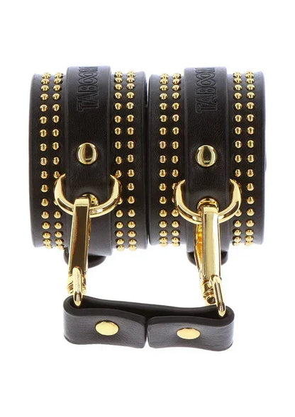 StuddedAnkleCuffsSetbyTaboom4 @ Happytoys Sexshop: online sex shop for Feeling Happy & Easy 😊 the erotic store owned by a woman