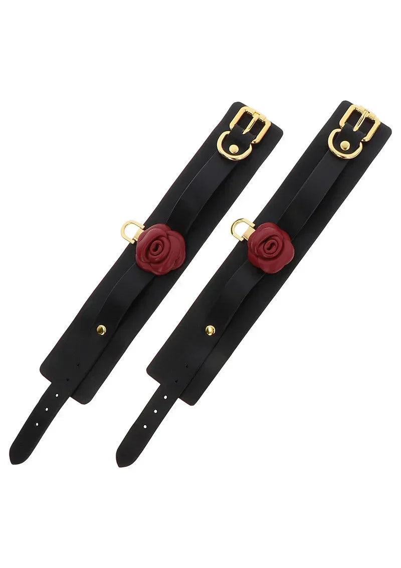 TaboomWildRosesWristCuffs7 @ Happytoys Sexshop: online sex shop for Feeling Happy & Easy 😊 the erotic store owned by a woman