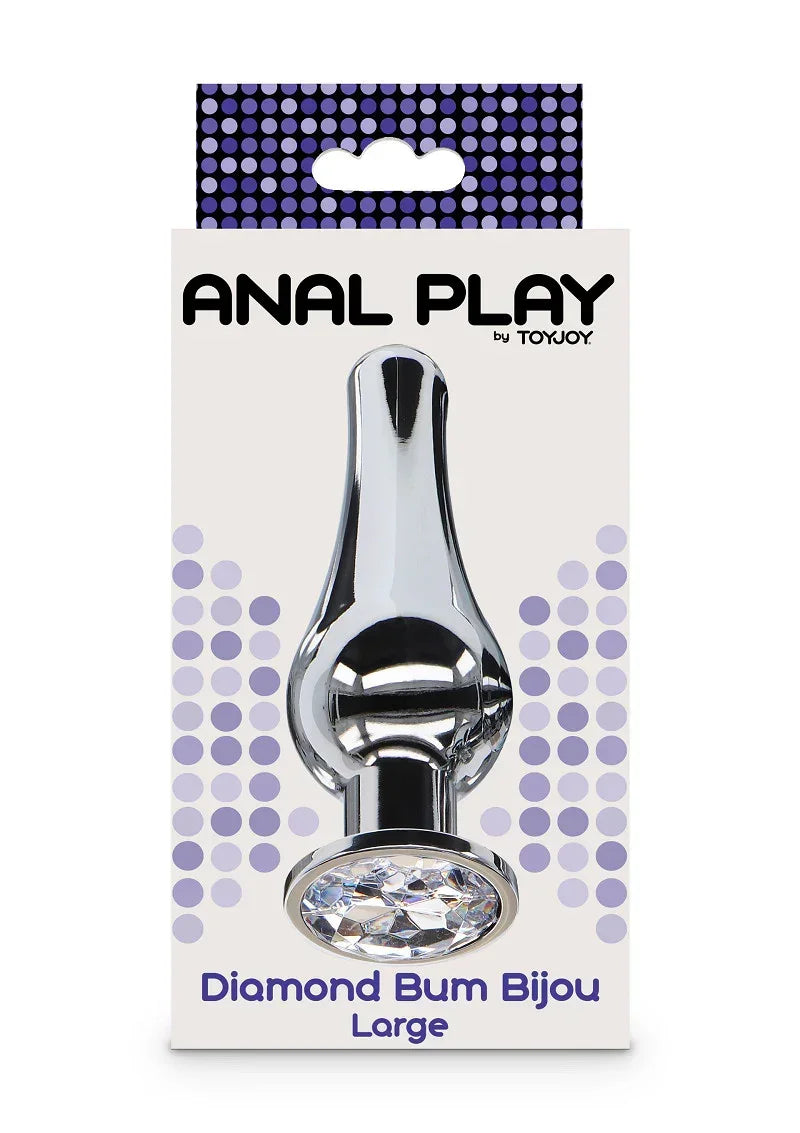 ToyJoyAnalPlayDiamondBumBijouLarge2 @ Happytoys Sexshop: online sex shop for Feeling Happy & Easy 😊 the erotic store owned by a woman