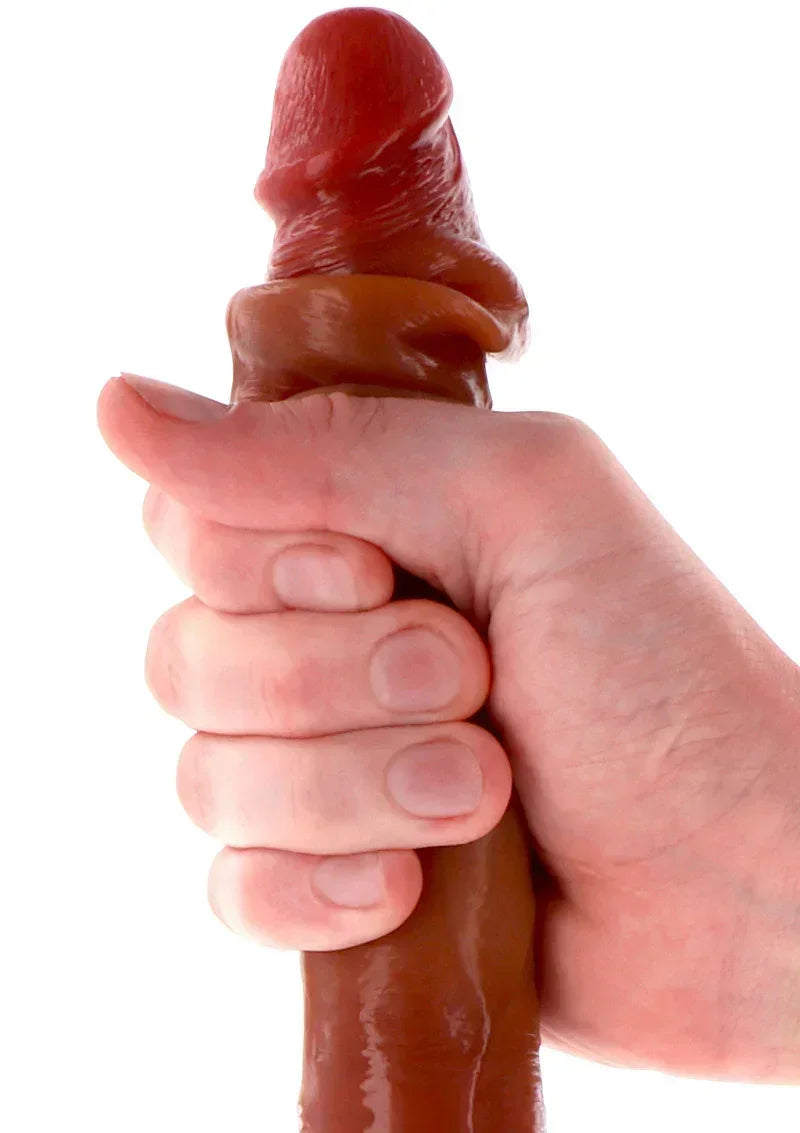 ToyJoyGetRealSiliconeForeskinDoubleDong35cm6 @ Happytoys Sexshop: online sex shop for Feeling Happy & Easy 😊 the erotic store owned by a woman