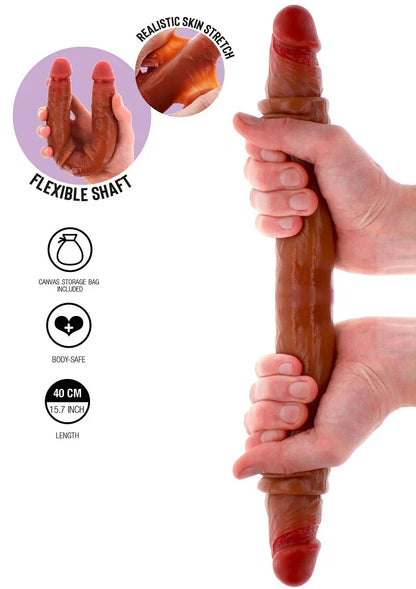 ToyJoyGetRealSiliconeForeskinDoubleDong40cm7 @ Happytoys Sexshop: online sex shop for Feeling Happy & Easy 😊 the erotic store owned by a woman
