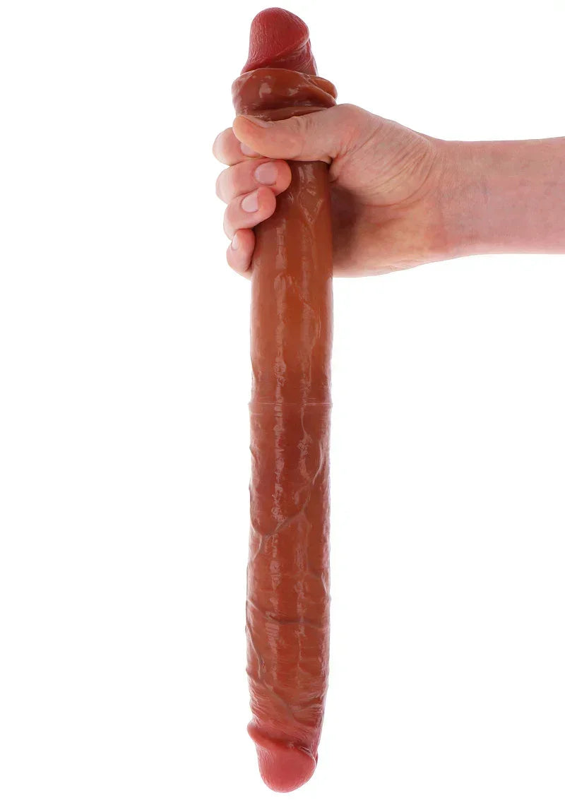 ToyJoyGetRealSiliconeForeskinDoubleDong46cm5 @ Happytoys Sexshop: online sex shop for Feeling Happy & Easy 😊 the erotic store owned by a woman
