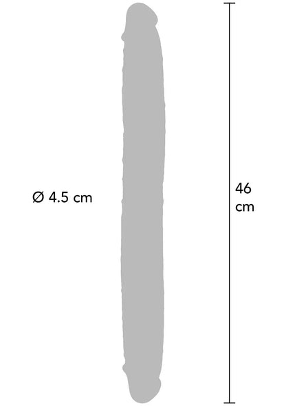 ToyJoyGetRealSiliconeForeskinDoubleDong46cm8 @ Happytoys Sexshop: online sex shop for Feeling Happy & Easy 😊 the erotic store owned by a woman