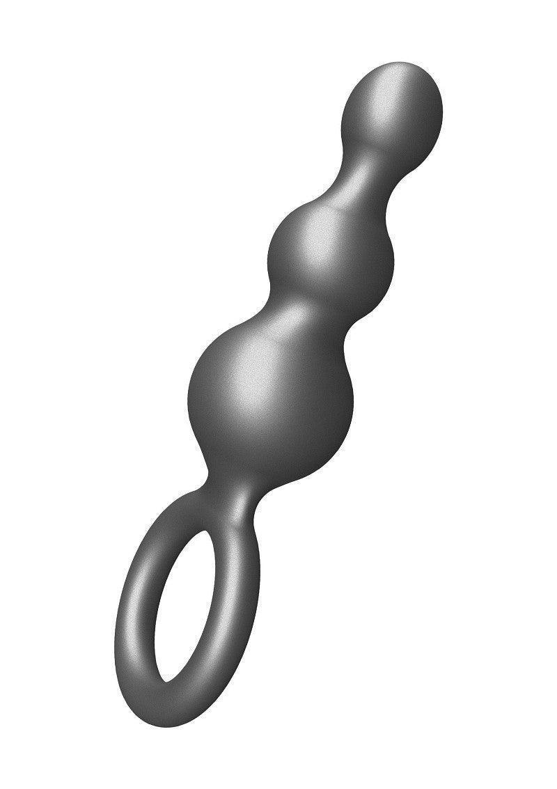 ToyJoy_Buttocks_The_Stuffer_3-Balls_Metallic_Silicone_Plug_Happytoys_Sexshop_liever_Happy_dan_Easy_-3250404 @ Happytoys Sexshop: online sex shop for Feeling Happy & Easy 😊 the erotic store owned by a woman