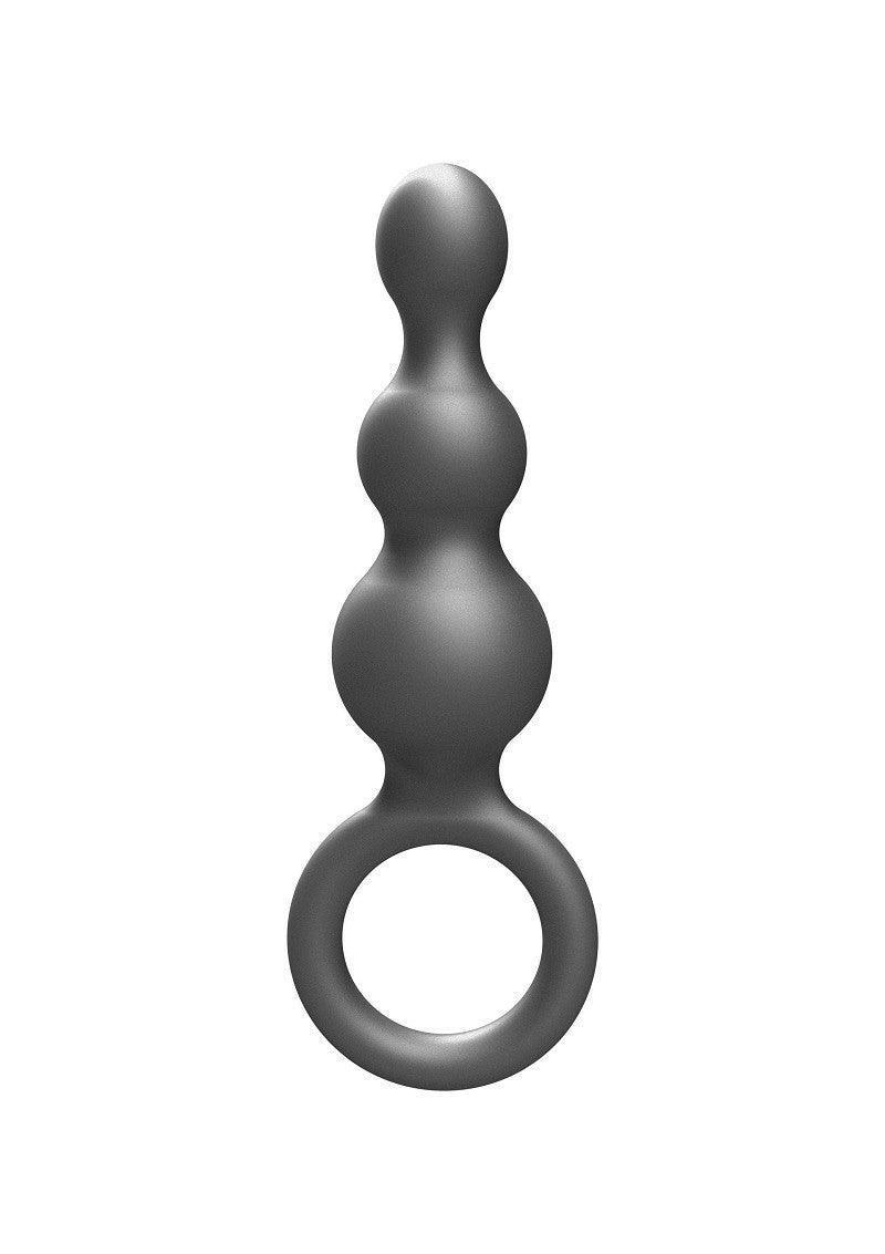 ToyJoy_Buttocks_The_Stuffer_3-Balls_Metallic_Silicone_Plug_Happytoys_Sexshop_liever_Happy_dan_Easy_-3250412 @ Happytoys Sexshop: online sex shop for Feeling Happy & Easy 😊 the erotic store owned by a woman