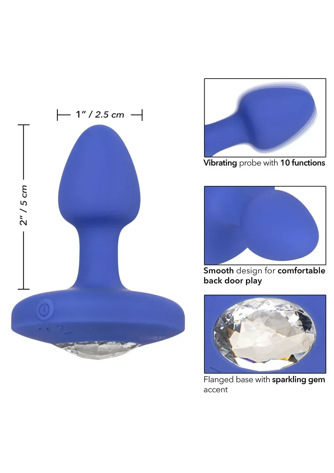 VibratingProbeSmallbyCalExotics3 @ Happytoys Sexshop: online sex shop for Feeling Happy & Easy 😊 the erotic store owned by a woman