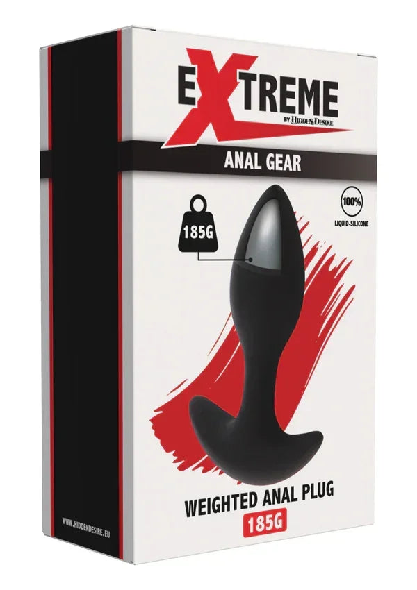 WeightedAnalPlug150gbyHiddenDesire3 @ Happytoys Sexshop: online sex shop for Feeling Happy & Easy 😊 the erotic store owned by a woman