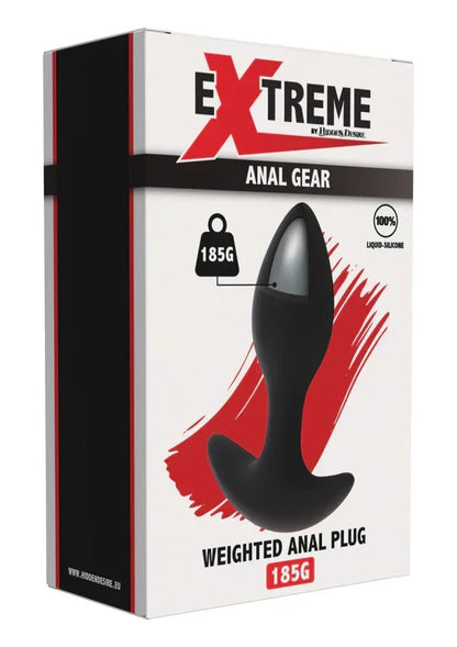 WeightedAnalPlug150gbyHiddenDesire3 @ Happytoys Sexshop: online sex shop for Feeling Happy & Easy 😊 the erotic store owned by a woman