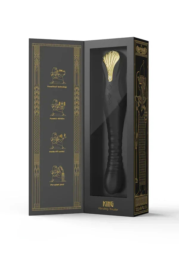 ZaloKingThruster_zwart_Diepe_krachtigesensaties_3 @ Happytoys Sexshop: online sex shop for Feeling Happy & Easy 😊 the erotic store owned by a woman