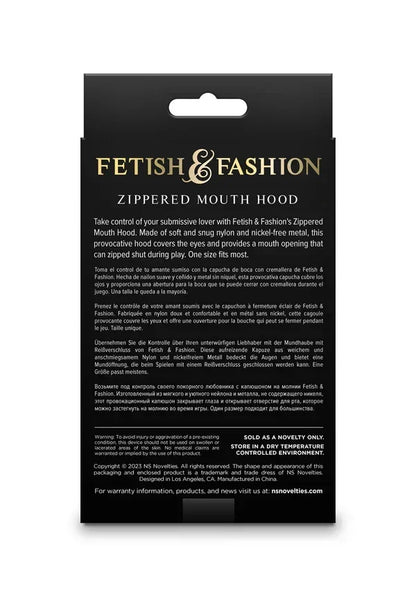 ZipperedMouthHoodbyNSNovelties4 @ Happytoys Sexshop: online sex shop for Feeling Happy & Easy 😊 the erotic store owned by a woman