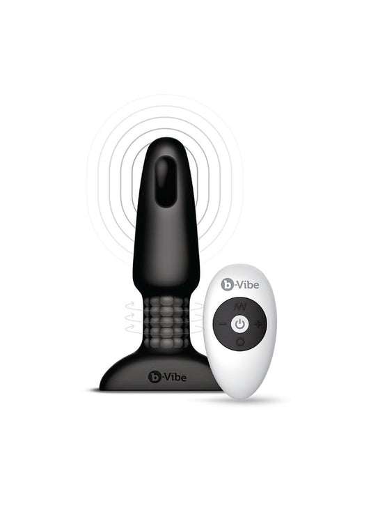b-Vibe Rimming remote controlled anal Plug 2 by B-Vibe