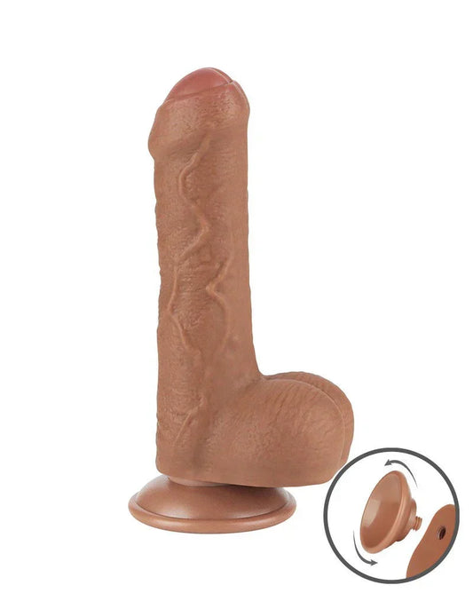 lovetoy-sliding-skin-dildo-183-cm-o-35-cm-brown_12 @ Happytoys Sexshop: online sex shop for Feeling Happy & Easy 😊 the erotic store owned by a woman