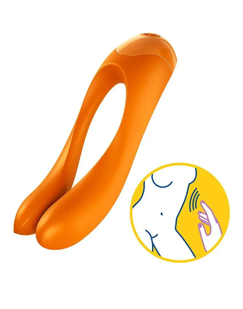 satisfyer-candy-cane-orange_06 @ Happytoys Sexshop: online sex shop for Feeling Happy & Easy 😊 the erotic store owned by a woman