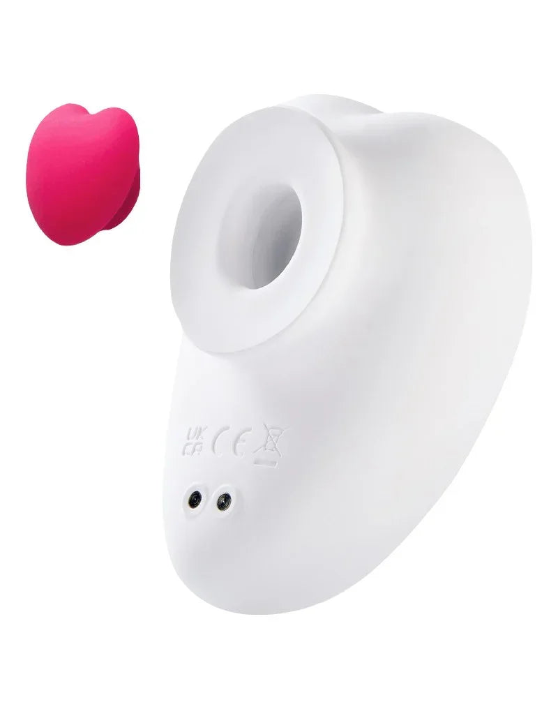 sauce-sweeeheart-clitoral-vibrator-white-pink_02 @ Happytoys Sexshop: online sex shop for Feeling Happy & Easy 😊 the erotic store owned by a woman