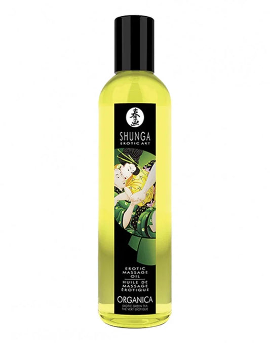shunga-massage-oil-organica-green-tea-250-ml_01_793f16f4-38b8-4882-a809-ba7ff5d3c829 @ Happytoys Sexshop: online sex shop for Feeling Happy & Easy 😊 the erotic store owned by a woman