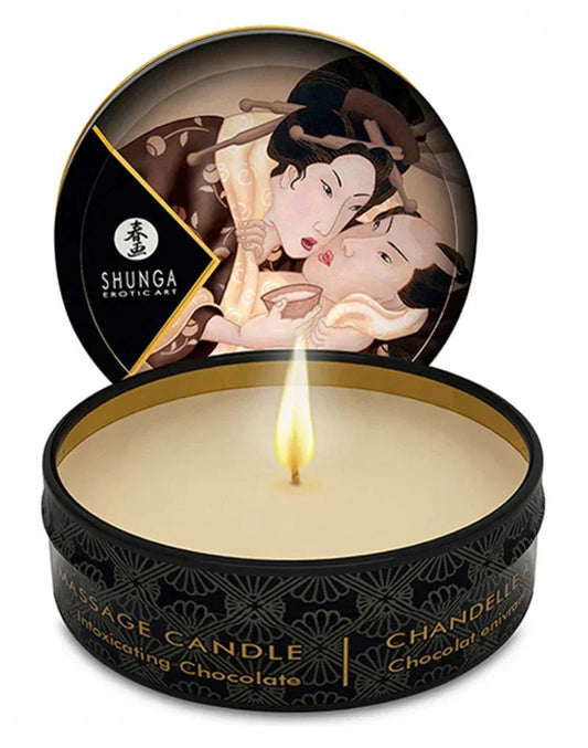 shunga-mini-massage-candle-intoxicating-chocolate-30-ml_01_be844e0d-4ea2-4142-8712-6eca22006ebd @ Happytoys Sexshop: online sex shop for Feeling Happy & Easy 😊 the erotic store owned by a woman